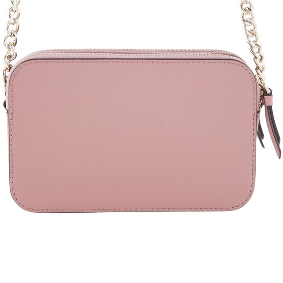 Kate Spade Cameron Double Zip Small Crossbody Bag in Dusty Peony Pink - Picture 3 of 16